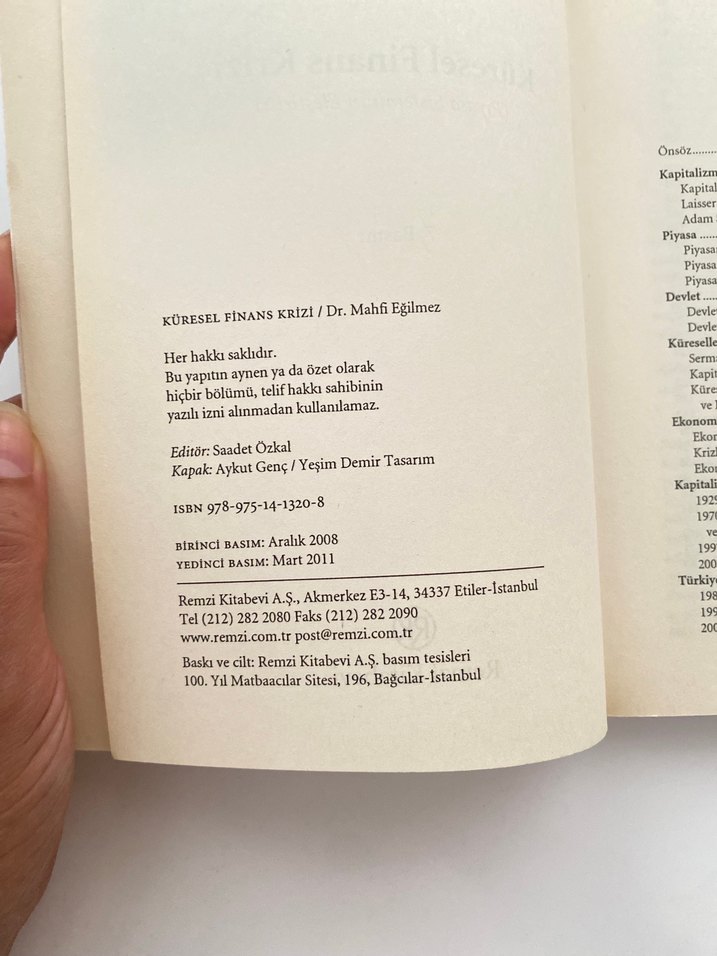 Küresel Finans Krizi - Dr. Mahfi Eğilmez - Görsel 4