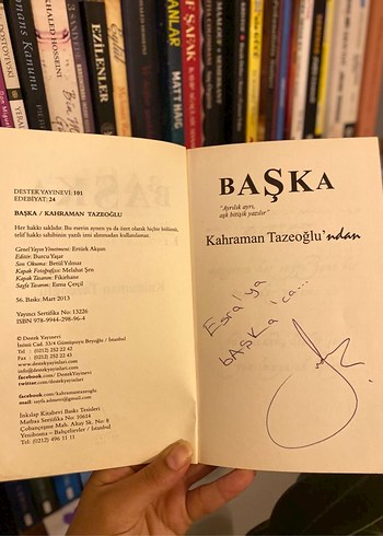 Başka - Kahraman Tazeoğlu Roman - Görsel 4