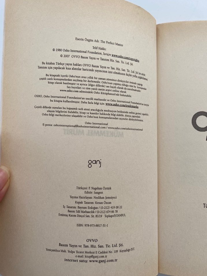 Osho - Mükemmel Mürit Romanı - Görsel 5