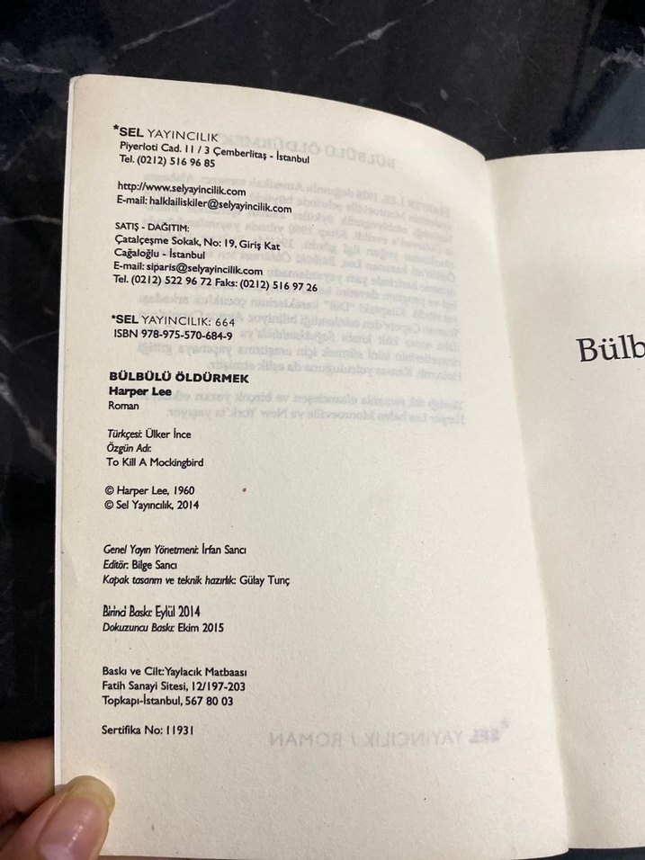 Bülbülü Öldürmek - Harper Lee - Görsel 3