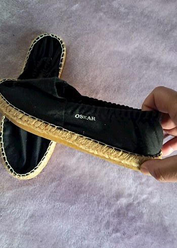 Siyah Kadın Dolgu Topuklu Espadril - Görsel 2