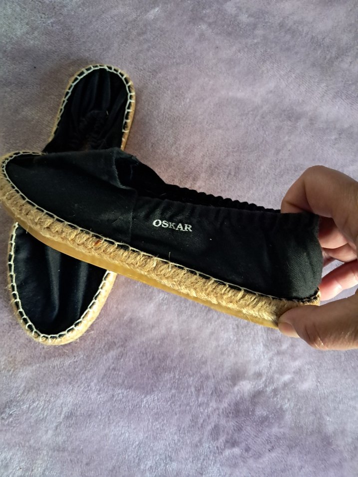 Siyah Kadın Dolgu Topuklu Espadril - Görsel 2