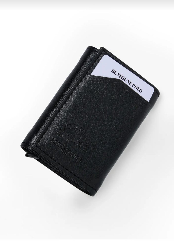 Blatoune Polo Rfid Korumali Deri Erkek Otomatik
Mekanizma Cüzdan - Görsel 2