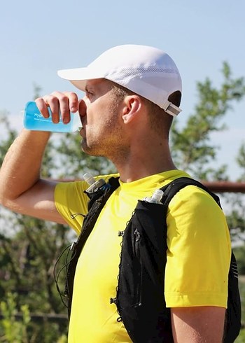 Mavi Katlanabilir Su Şişesi 150 ml - Görsel 4