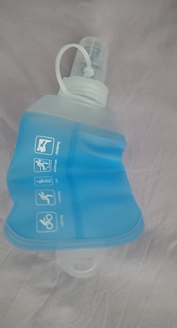 Mavi Katlanabilir Su Şişesi 150 ml - Görsel 2