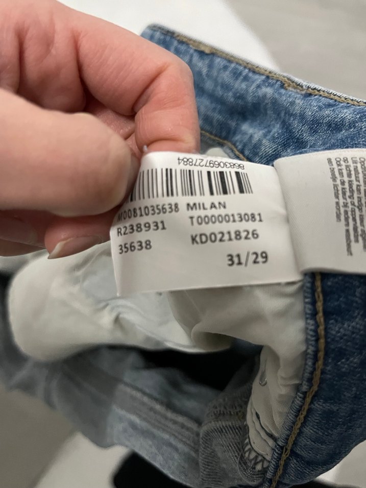 Erkek mavi jean - Görsel 3