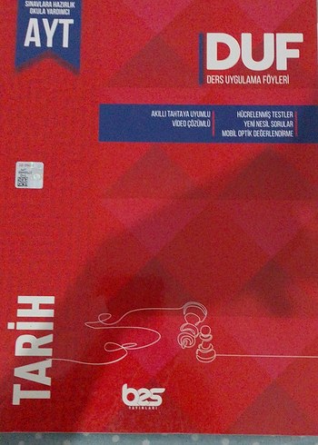  Beden Renk DUF TYT-AYT SERİSİ SORU BANKASI 4 kitaptır