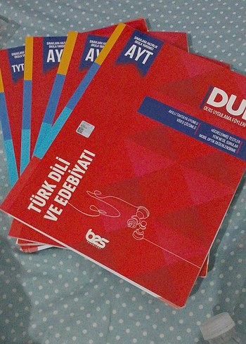 DUF TYT-AYT SERİSİ SORU BANKASI 4 kitaptır