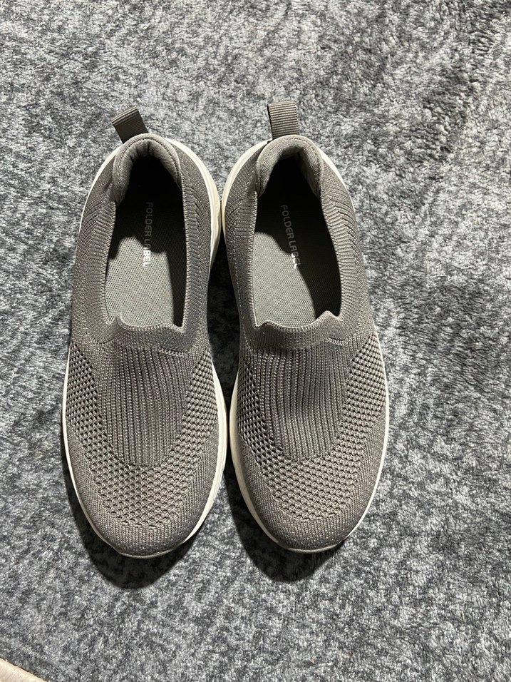 Gri Kadın Dolgu Topuklu Spor Ayakkabı - Görsel 2