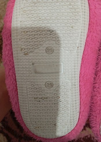 Pembe Nakışlı çocuk Ev Terliği - Görsel 2