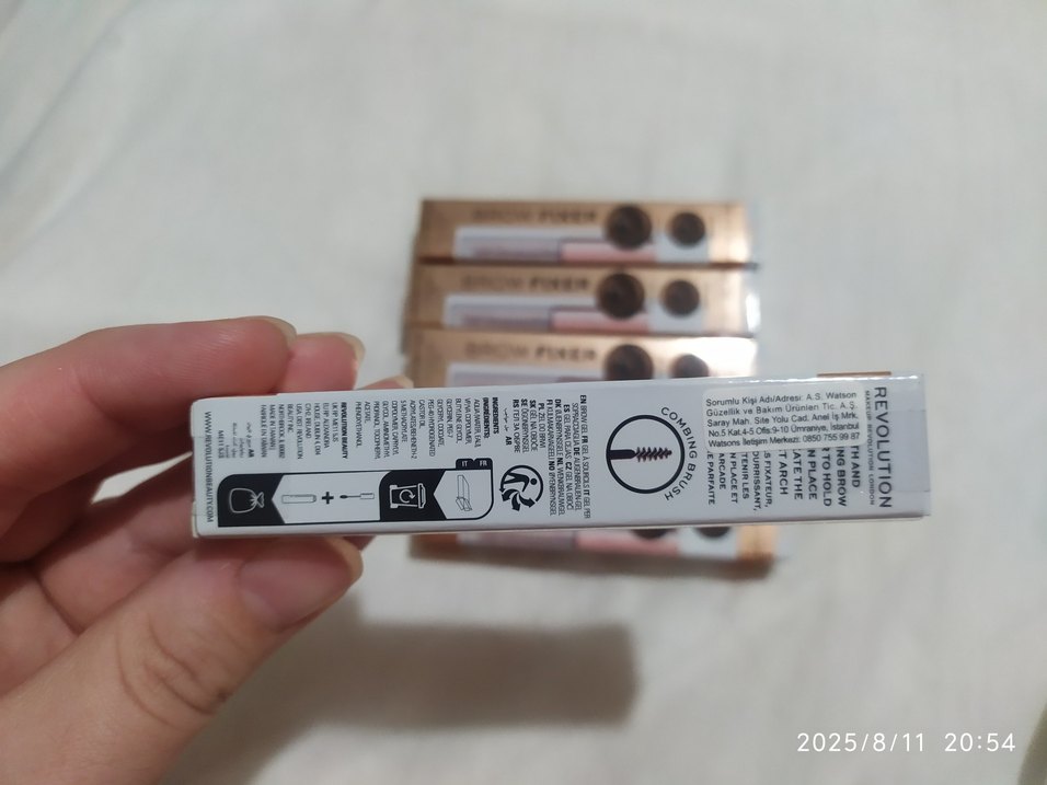 Revolution şeffaf kaş jeli - Görsel 2