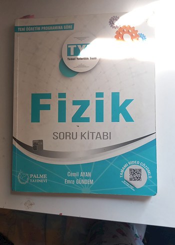 Fizik Soru Kitabı TYT - Palme Yayınevi