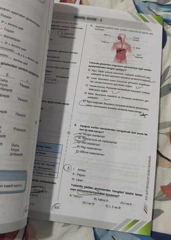 Beden Biyoloji Soru Bankası TYT-AYT