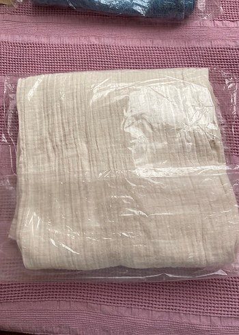 l Beden ten rengi Renk Bej Keten Salaş Midi Kadın Pantolon