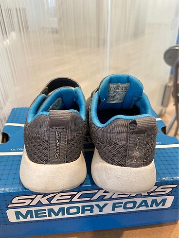 24 Beden gri Renk Skechers 24 memory form