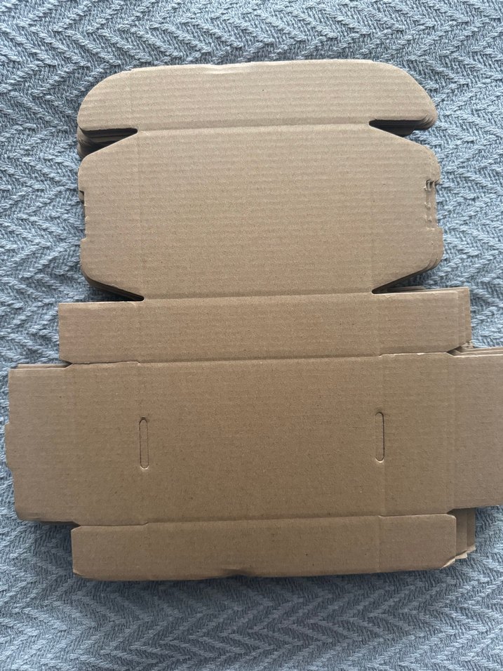 Bej Karton Kutu - Görsel 3