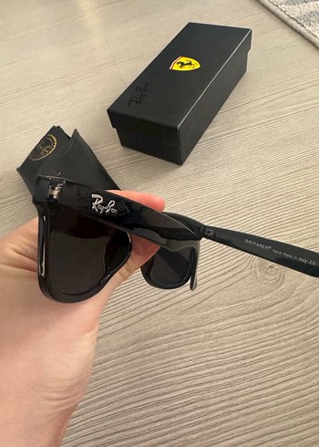 Kadın Siyah Parlak Klasik Gözlük - Görsel 2