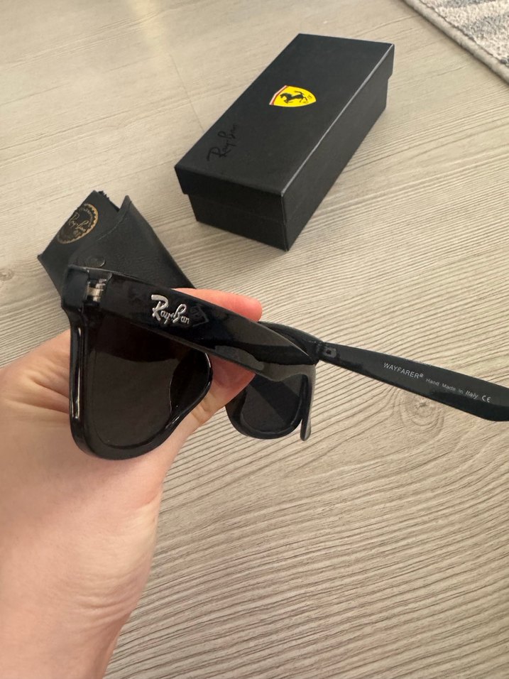 Kadın Siyah Parlak Klasik Gözlük - Görsel 2