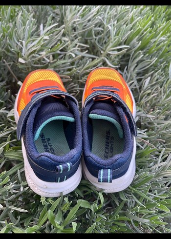 24 Beden Skechers Erkek Çocuk Turuncu Spor Ayakkabı 24 numara