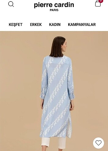 xl Beden Pierre Cardin elbise tunik