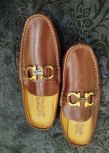 Massimo Dutti Salvator Ferragamo Erkek Terlik Loafer