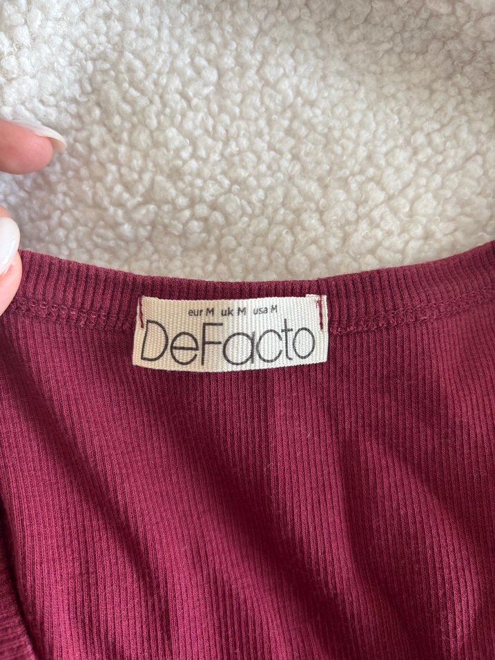Bordo Fitilli Kolsuz Atlet defacto — görsel 2/4