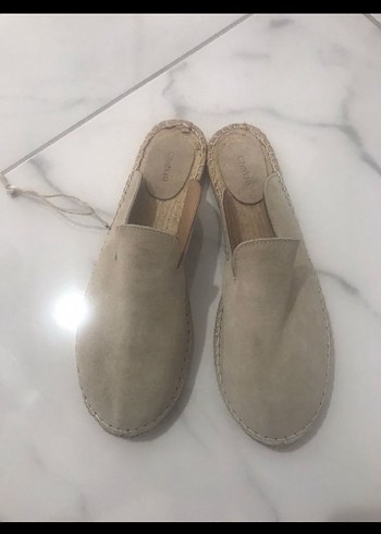 Bej Süet Dolgu Topuklu Kadın Espadril