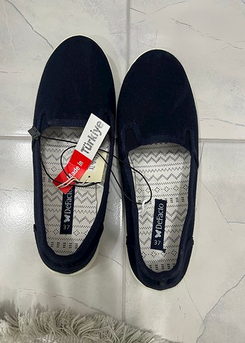 Lacivert KadınGünlük Espadril - Görsel 2