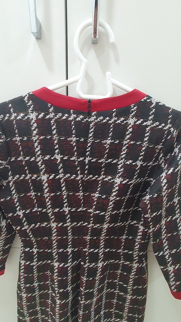 Sonbaharlik elbise - Görsel 3