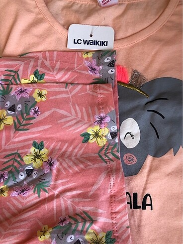 11-12 Yaş Beden Lcw şort pijama