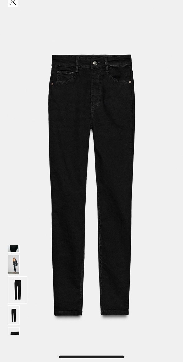 Siyah Dar Kesim Kadın Pantolon - Görsel 4