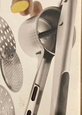 Gri Patates Sıkacağı ve Dilimleyici Seti - Görsel 4