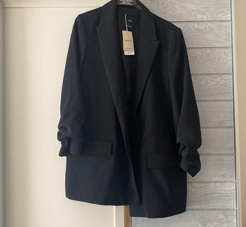 MNG Siyah Blazer - Görsel 2