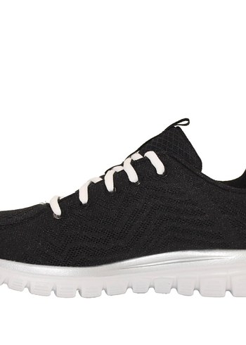 Skechers Siyah Basic Spor Ayakkabı - Görsel 2