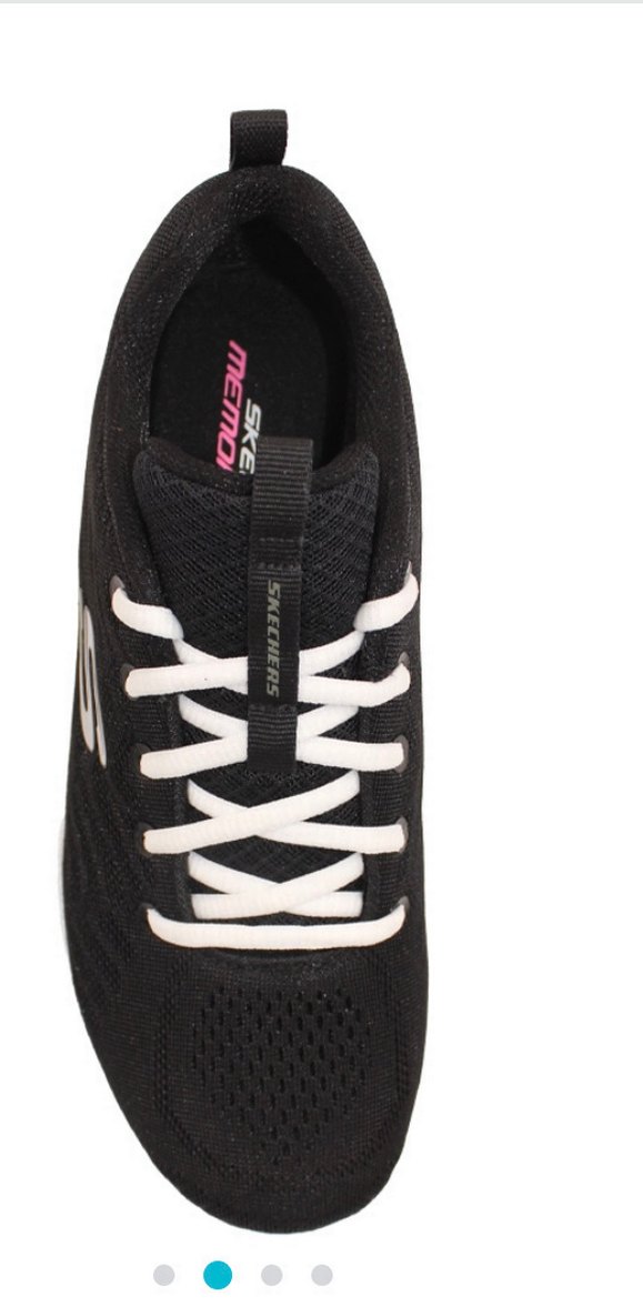 Skechers Siyah Basic Spor Ayakkabı - Görsel 3