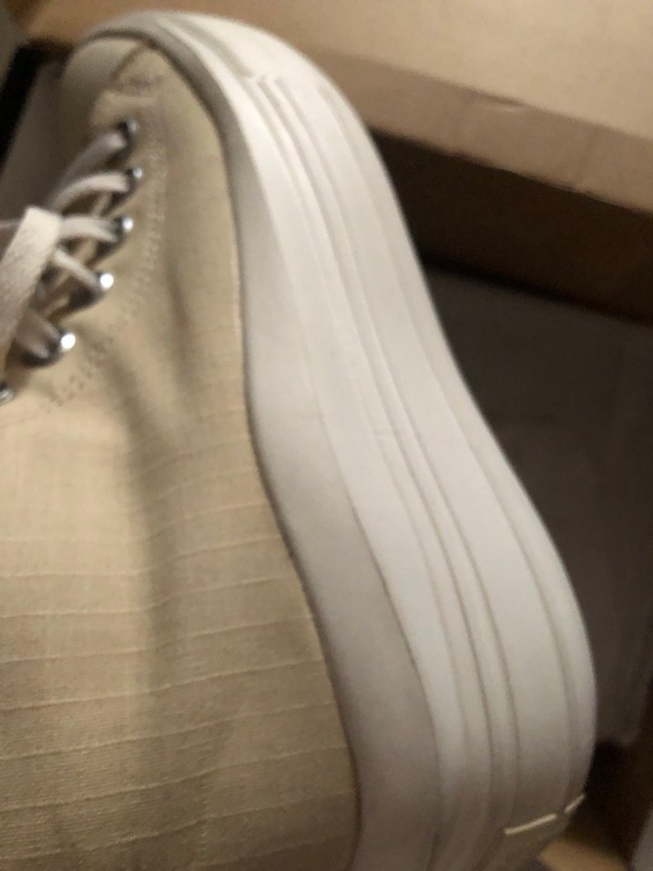 Bej Kadın Dolgu Topuklu Spor Ayakkabı - Görsel 3