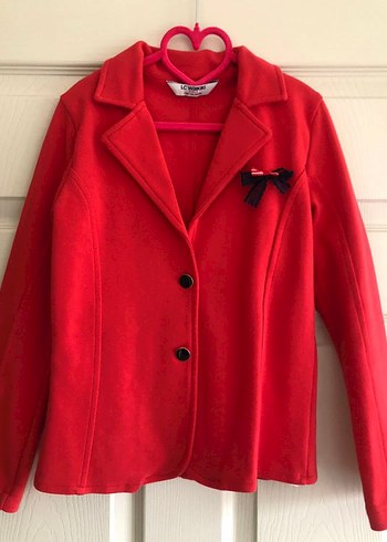 Kırmızı Düğmeli Ceket - Görsel 2