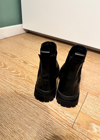 Hotiç Siyah Deri Bot - Görsel 3