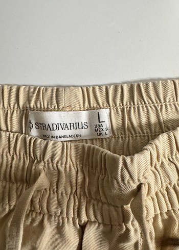 Bej Pamuklu Pantolon - Görsel 4