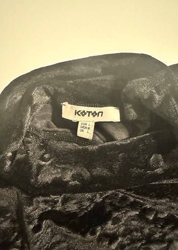 Kadife Gotik Siyah Bluz - Görsel 2