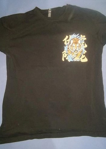 Kaplan Baskılı Erkek Tişörtü - Görsel 3