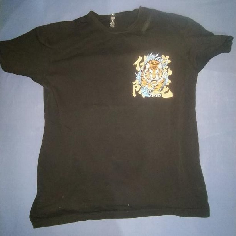 Kaplan Baskılı Erkek Tişörtü - Görsel 3