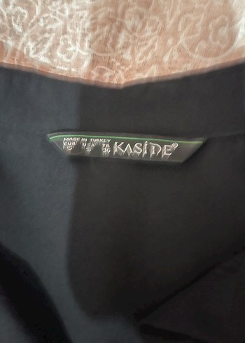 Düğmeli Siyah Kadın Midi Elbise - Görsel 2