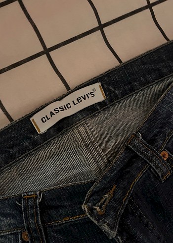 Levis Kadın  Mavi Denim Regular Fit Jean - Görsel 2
