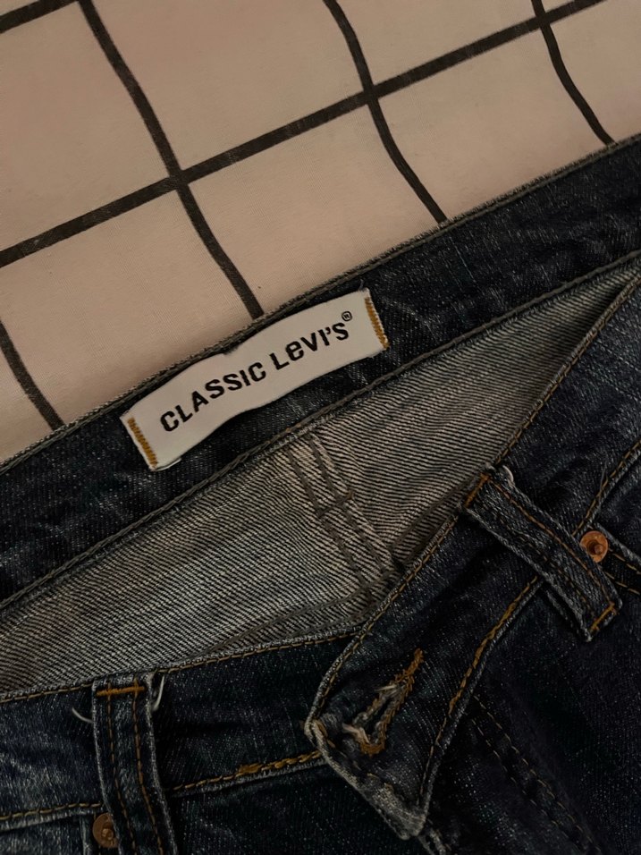 Levis Kadın  Mavi Denim Regular Fit Jean - Görsel 2