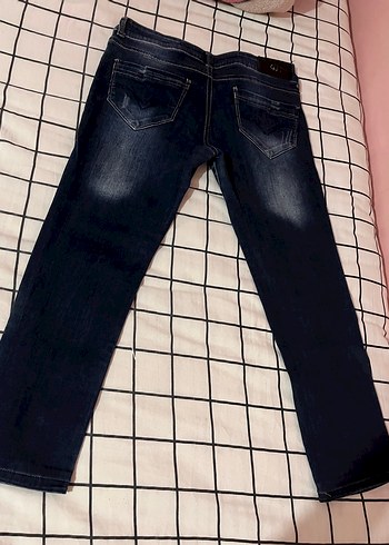 Kadın Lacivert Regular Fit Kot Pantolon - Görsel 3