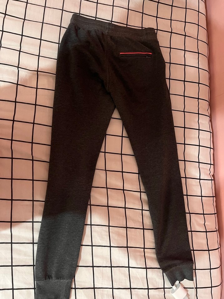 Kadın Gri Nike Fermuarlı Eşofman Altı - Görsel 3