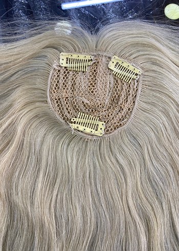 Doğal saç sarı tepelik - Görsel 4