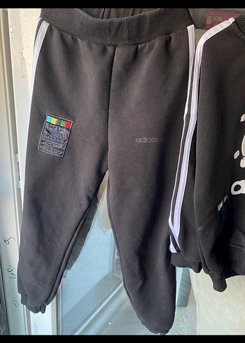 Siyah Baskılı Erkek Çocuk Eşofman Takımı - Görsel 3