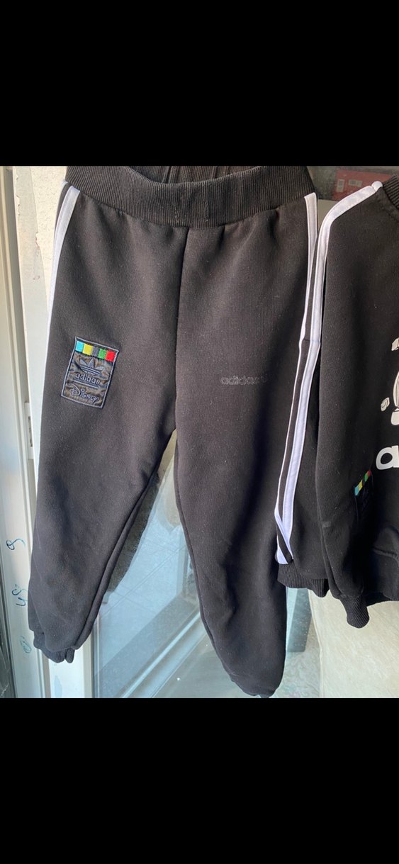 Siyah Baskılı Erkek Çocuk Eşofman Takımı - Görsel 3